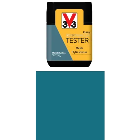 V33 Tester koloru Easy Renowacja 75ml Turkus