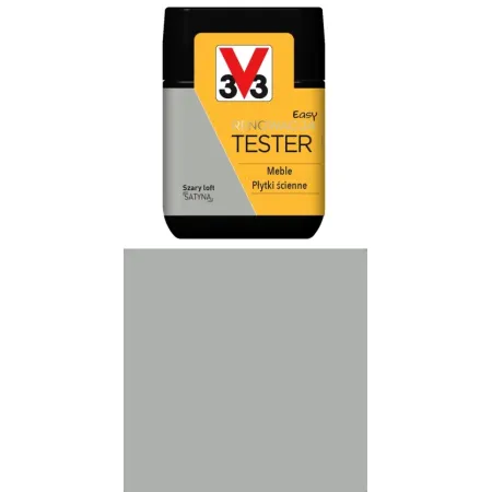 V33 Tester koloru Easy Renowacja 75ml Szary