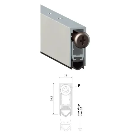 Hafele Uszczelka opadająca Comaglio 422 930mm 