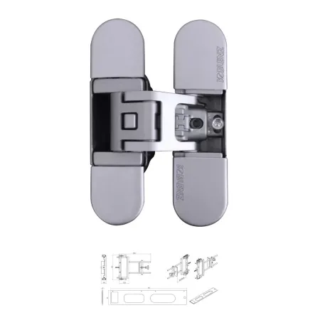 koblenz ZAWIAS WPUSZCZANY KUBICA K6700 HD Chrom matowy