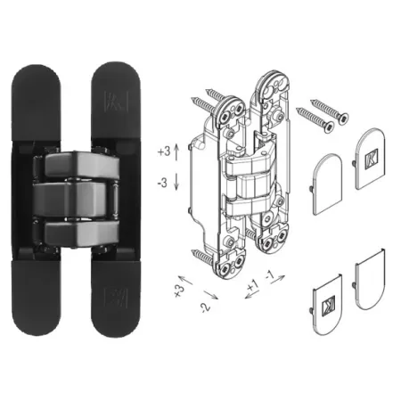 Koblenz ZAWIAS WPUSZCZANY KARAKTER K8080 [80KG] Czarny