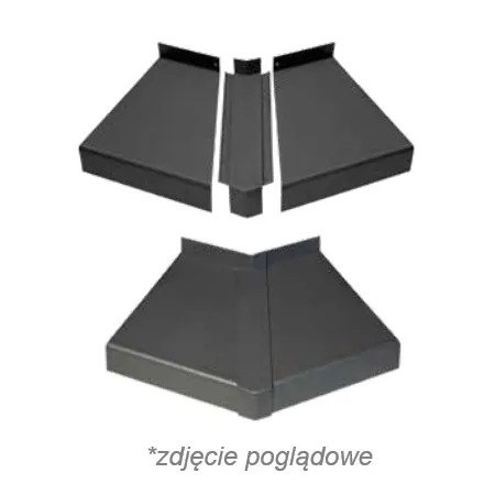 aluron Łącznik kątowy zewnętrzny 135° ALURON Classic Ciemny brąz C34