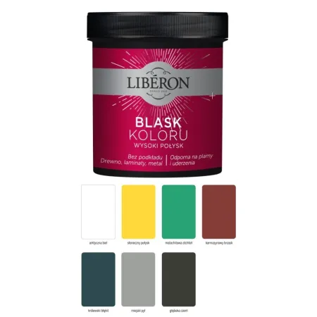 LIBERON Farba Blask Koloru Liberon 500ml Malachitowa otchłań