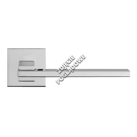 Linea Cali KLAMKA SLIM SZYLD KWADRATOWY 019 CC Chrom matowy