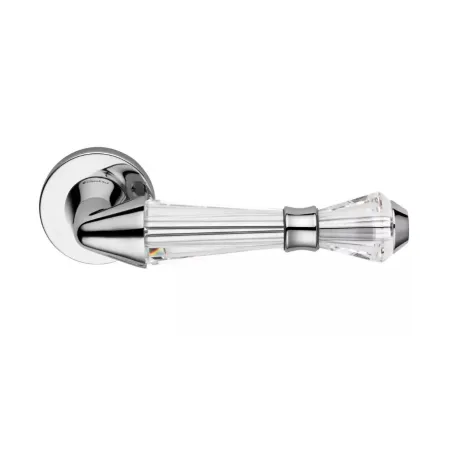 Linea Cali KLAMKA LUCE SZYLD OKRĄGŁY 023 CR Chrom