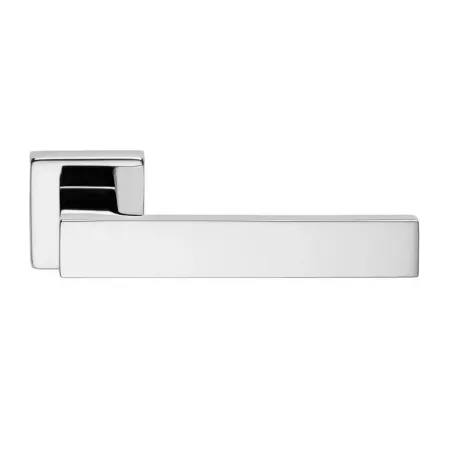 Linea Cali KLAMKA CORNER SZYLD KWADRATOWY 024 CR Chrom błyszczący