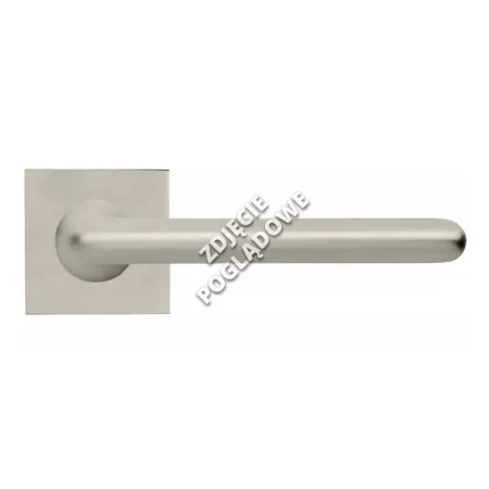 Linea Cali KLAMKA TRENDY SZYLD KWADRATOWY 019 NS Nikiel matowy