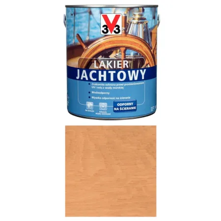 V33 Lakier Do Drewna Jachtowy 2,5L Bursztyn