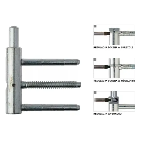Otlav DOLNA CZĘśĆ ZAWIASU URSUS 3-D OT 495 160 7,8x57mm (3T) 2szt. Galwanizowany