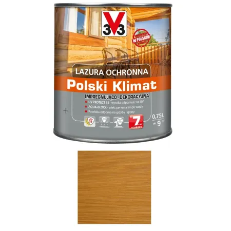 V33 LAZURA POLKI KLIMAT 7 LAT 0,75l Sosna skandynawska