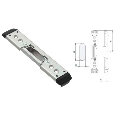 FUHR Zaczep bolca i zamka dodatkowego zasuwnicy - THYSSEN L60/H40 13mm 