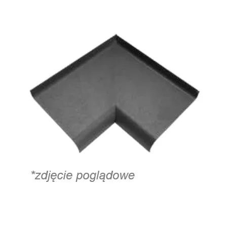 aluron Łącznik kątowy wewnętrzny 90° ALURON Soft line Szary RAL7016