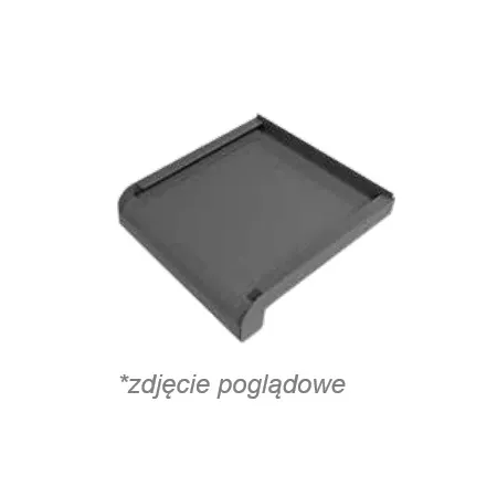 aluron Zaślepka ALU do parapetu ALURON Soft line Biały RAL9016