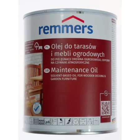 remmers Olej do tarasu pflege-öl 5L Bezbarwny
