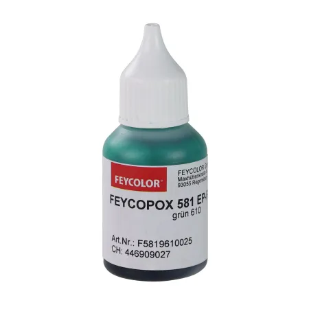 FEYCOLOR FEYCOPOX 610 Grun EP-Farbstoff 5ml Zielony