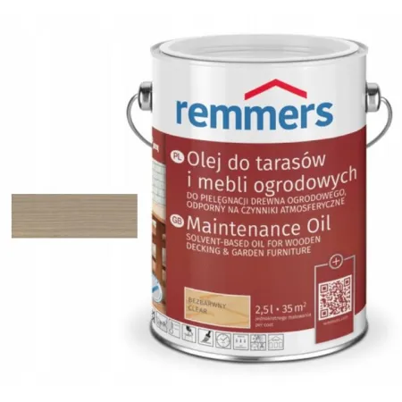remmers Olej do tarasu pflege-öl 2,5L srebrnoszary