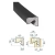 Schlegel Uszczelka okienna QLON QL-3034 400m Czarny