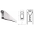 UE USZCZELKA OPADAJĄCA 1230 A 530mm (>330mm) [K5-505-1A-0530] Srebrny
