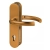 UE KLAMKA LOGO 92WB (PZ) (F4) [GD 85-95mm] Brązowy