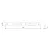 ISEO BLACHA ZACZEPOWA DO IS-741/743/745 238x22x3mm Chrom