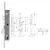 ISEO ZAMEK ELECTA 85WB E=25mm Stal nierdzewna