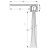UE USZCZELKA SZCZOTKOWA F8-120 ALUMINIUM 3m 