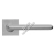 Linea Cali KLAMKA TRENDY SZYLD KWADRATOWY 019 CS Chrom matowy