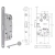 STV ZAMEK MAGNETYCZNY 90KL E=50mm Chrom matowy