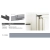Deventer Końcówka uszczelki słupka ruchomego VESU19 Szary